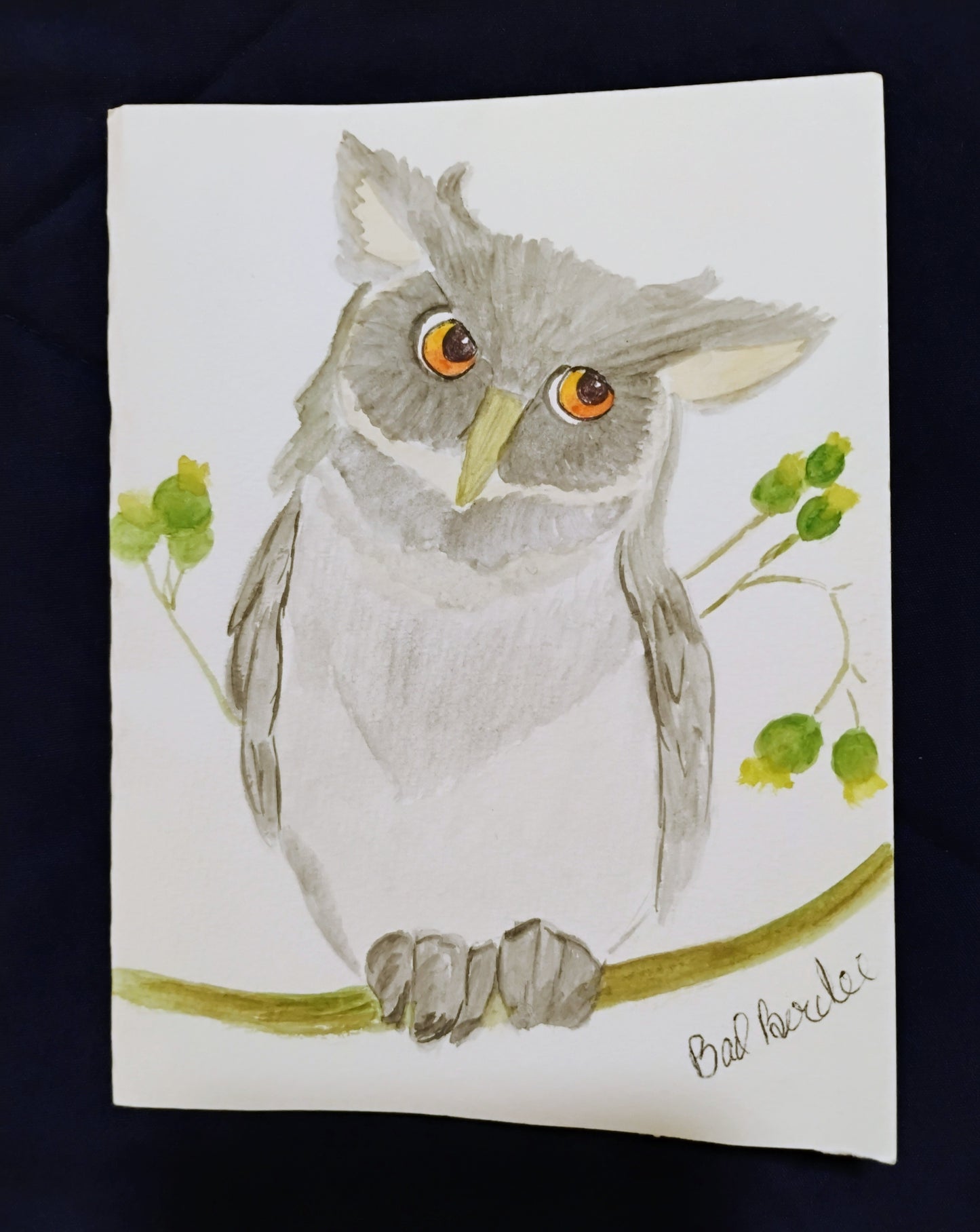 Watercolor Greeting Card