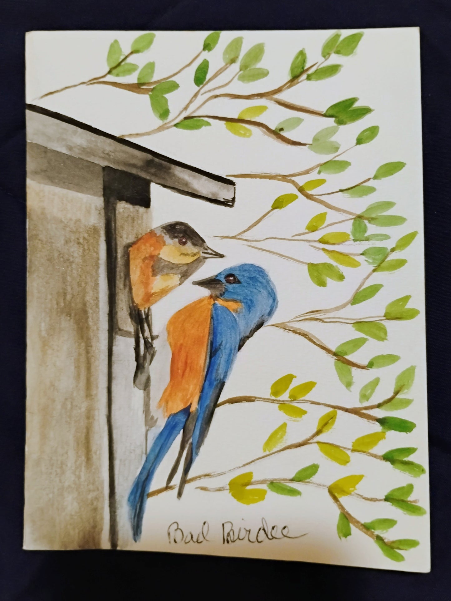 Watercolor Greeting Card