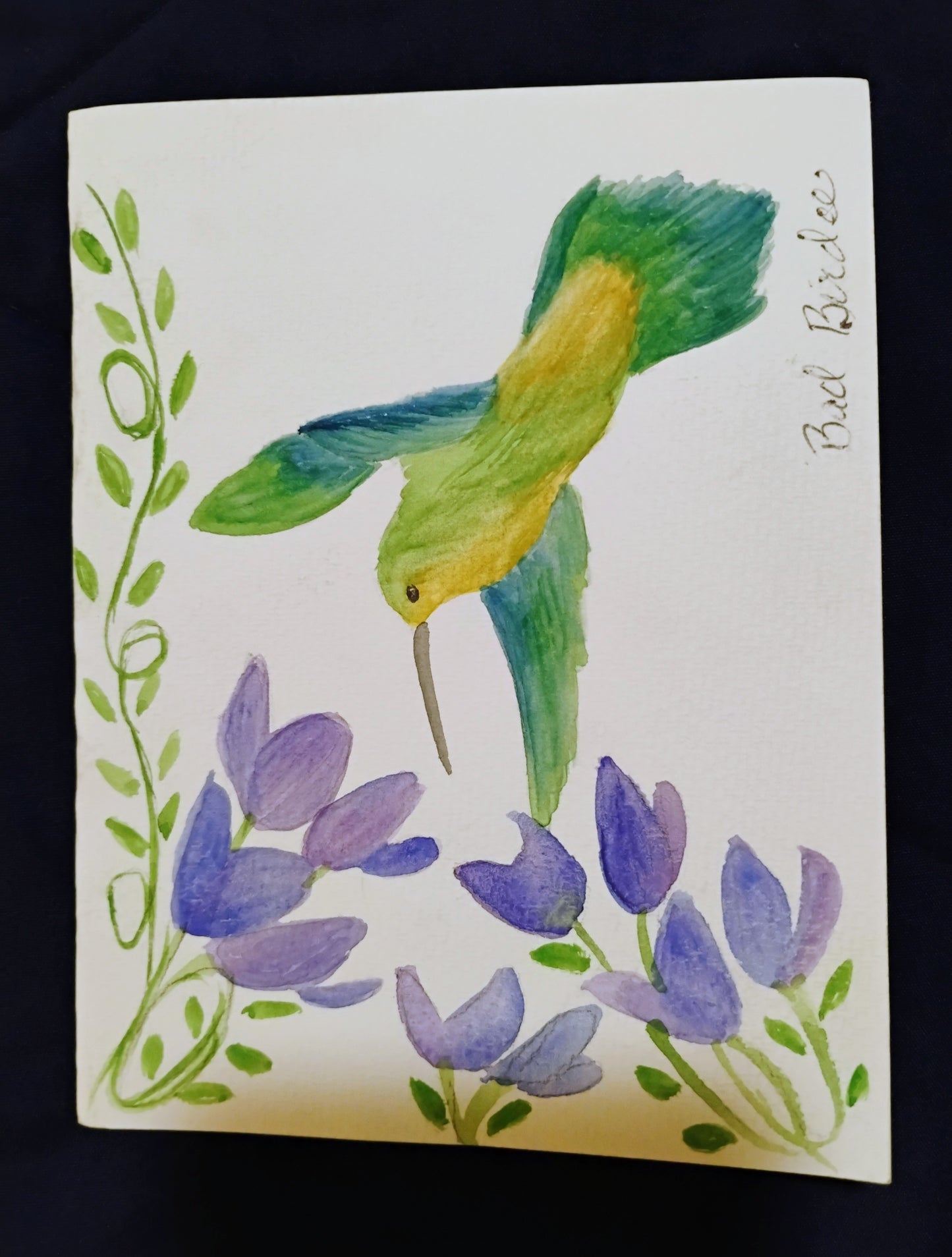 Watercolor Greeting Card