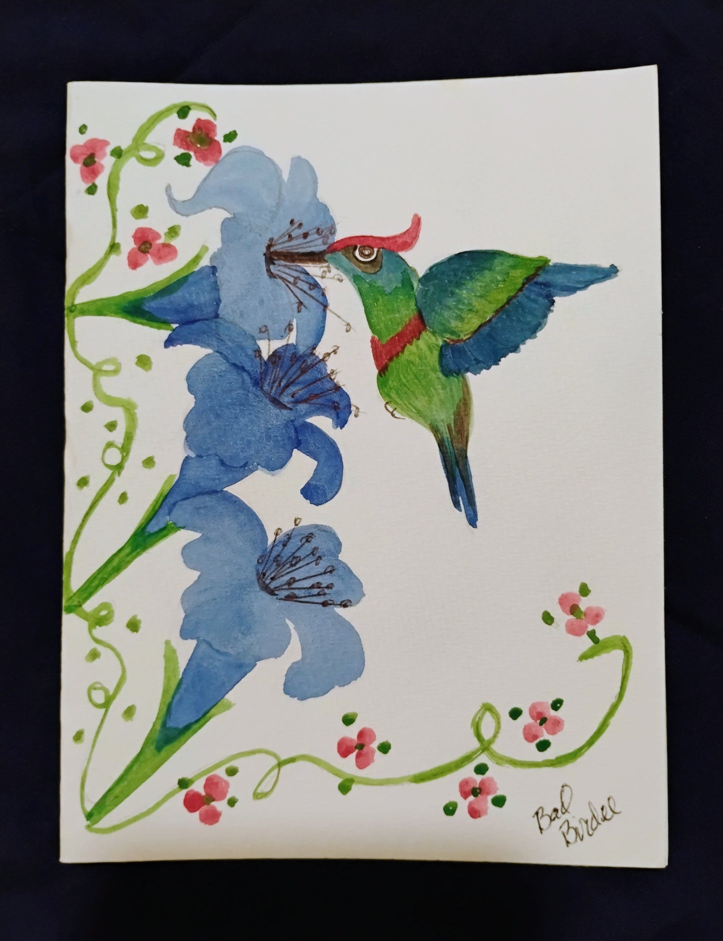 Watercolor Greeting Card