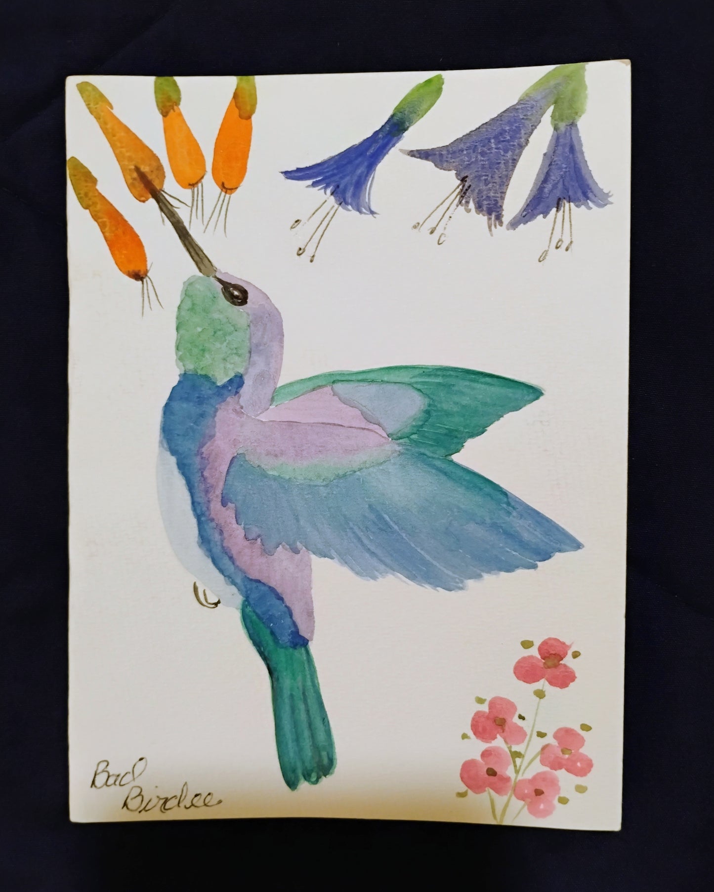 Watercolor Greeting Card
