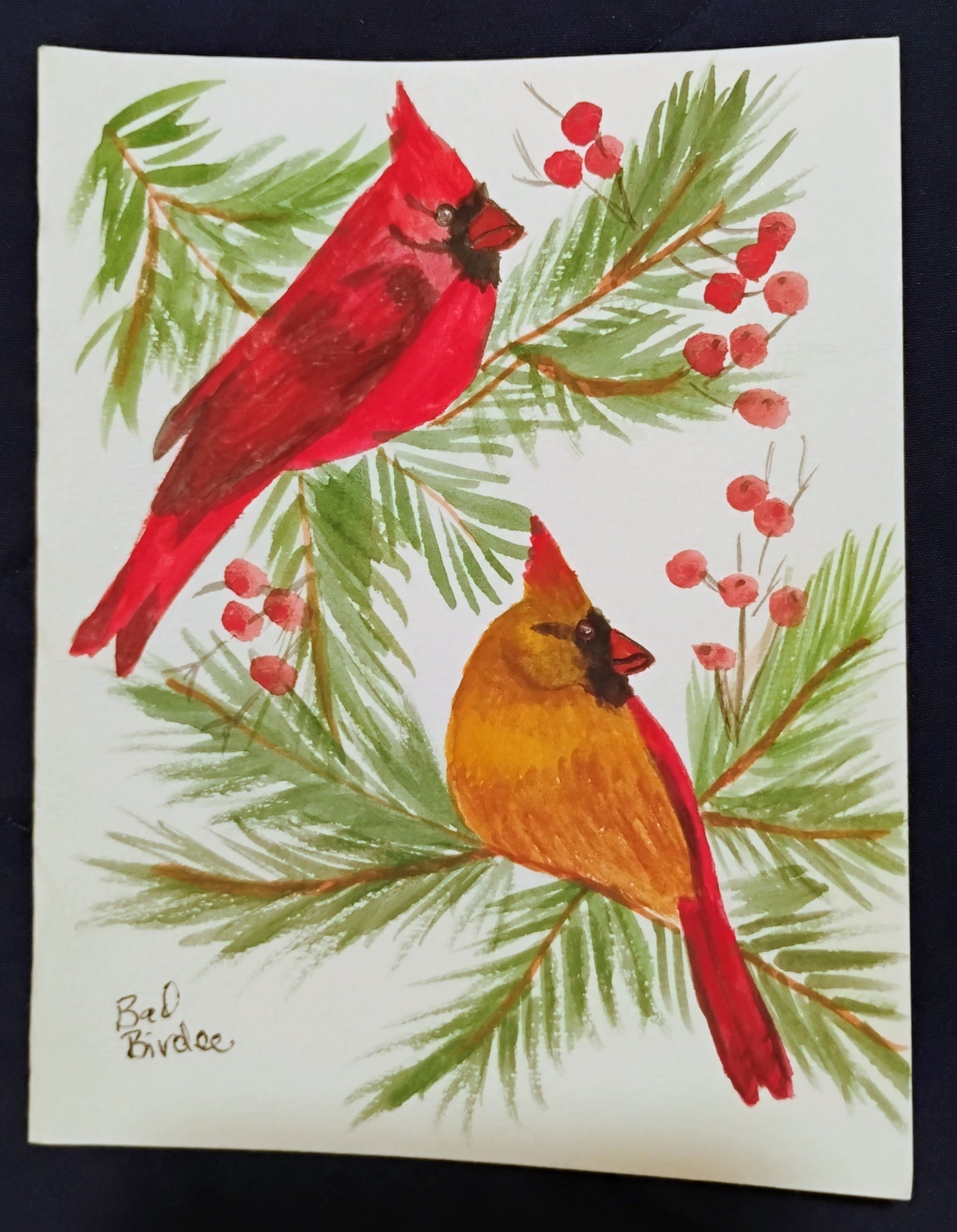 Watercolor Greeting Card