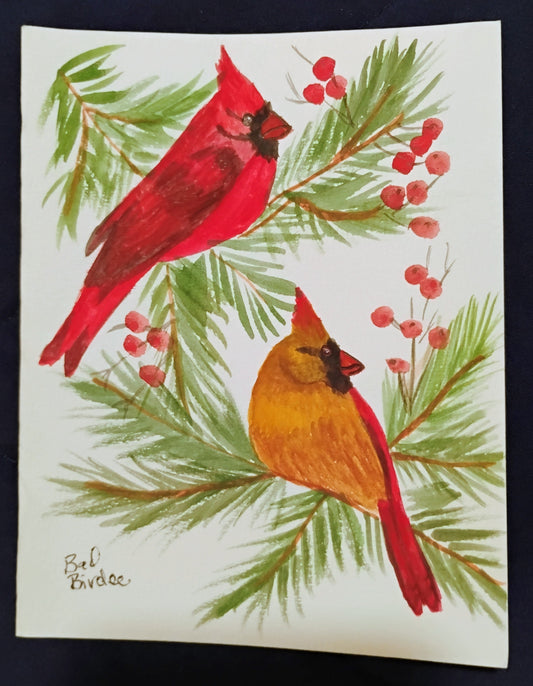 Watercolor Greeting Card