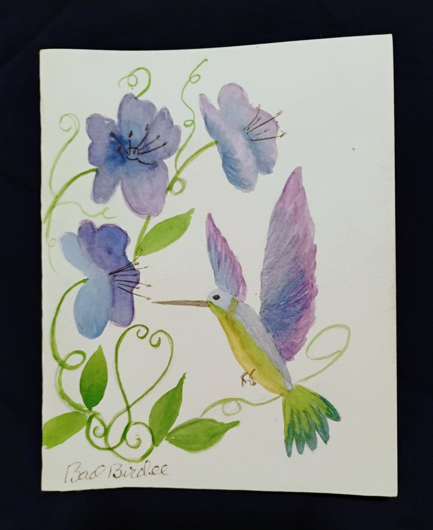 Watercolor Greeting Card