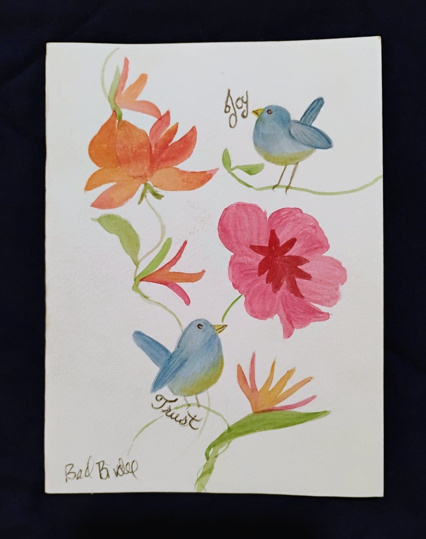 Watercolor Greeting Card