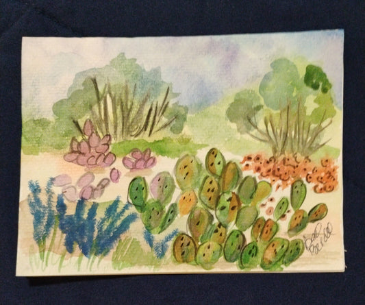 Watercolor Greeting Card